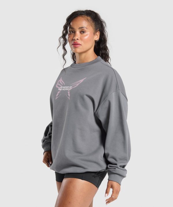Powered By Pre Sweatshirt - Image 3