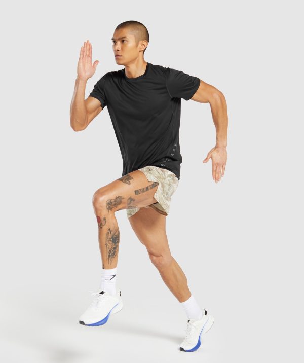 Sport Printed Run 3" Shorts - Image 4