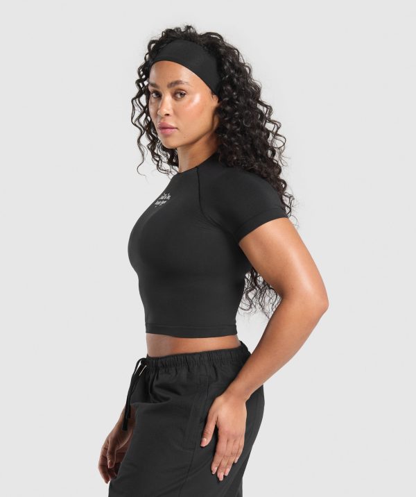 Built In The Weight Room Baby Tee - Image 3