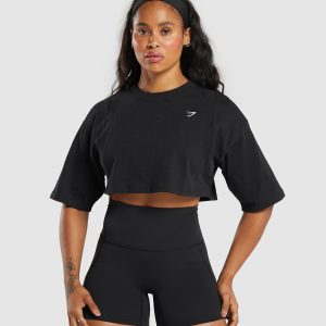 Heavyweight Cotton Crop T-Shirt