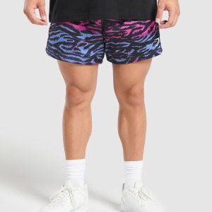 Printed Mesh 5" Shorts