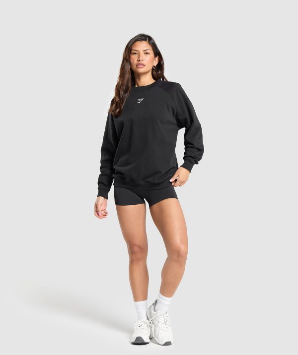 Training Oversized Fleece Sweatshirt - Image 4