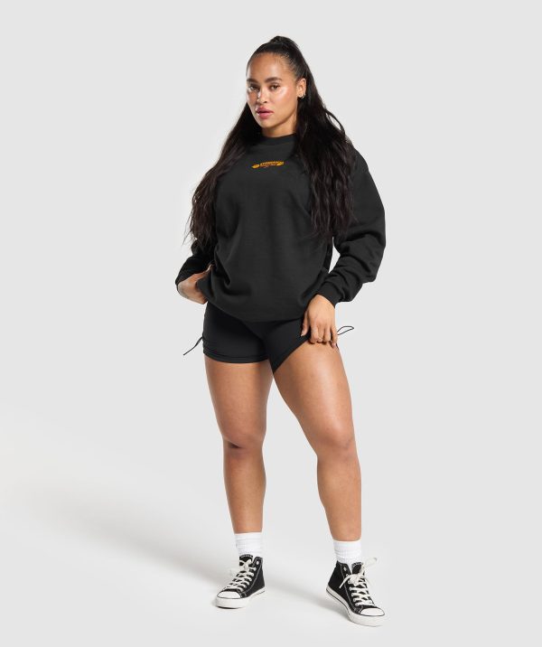 Workout Gear Oversized Sweatshirt - Image 4