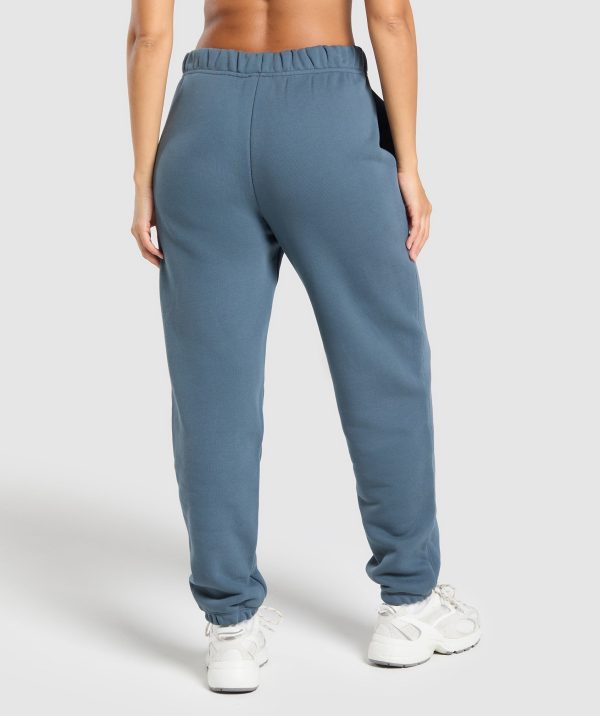 Embroidered Logo Oversized Joggers - Image 2