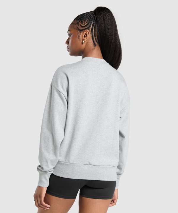 Rest Day Sweats Oversized Crew - Image 2