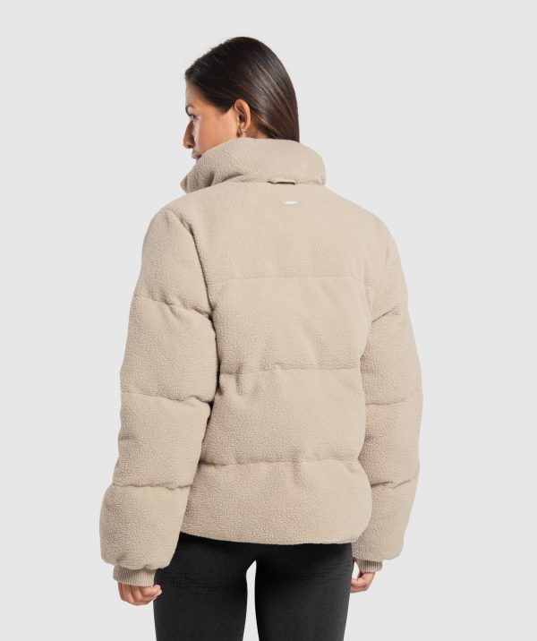 Sherpa Puffer Jacket - Image 2