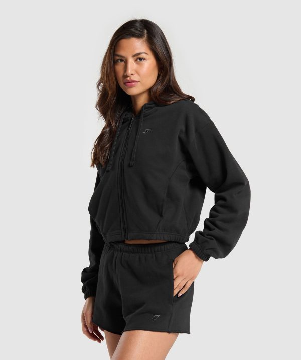 Fleece Zip Hoodie - Image 3