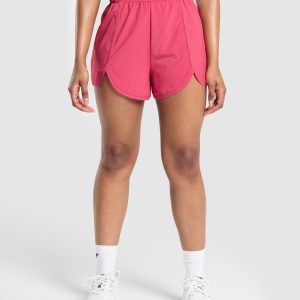 Scallop Hem Shaped Shorts