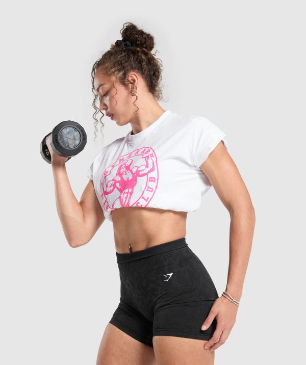 Strong Girl Lifting Club Graphic T-Shirt - Image 5