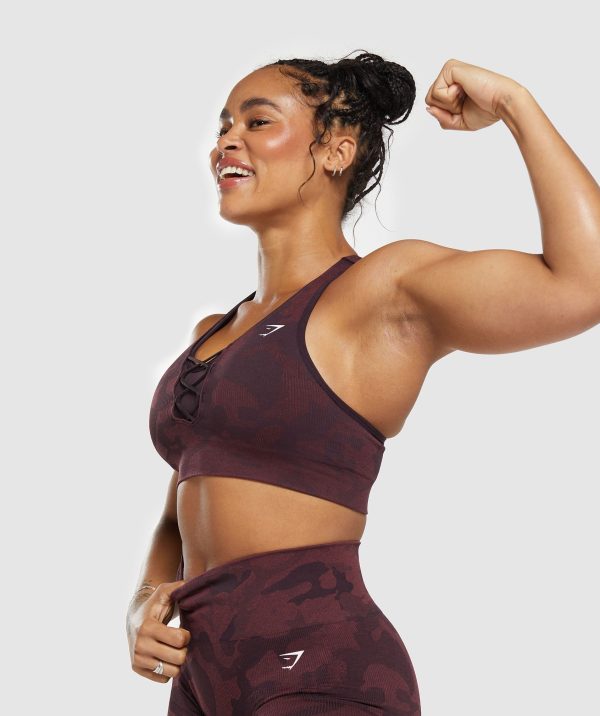 Adapt Camo Seamless Sports Bra - Image 6