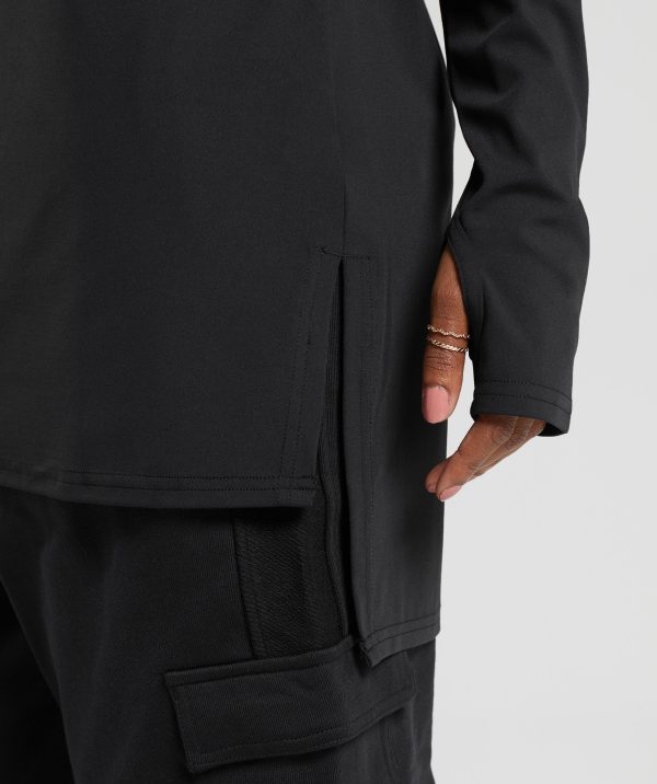 Long Line Long Sleeve Top - Image 5