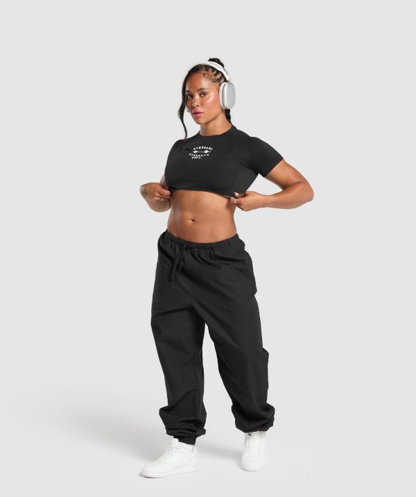 Barbell Hearts Seamless Baby Tee - Image 4