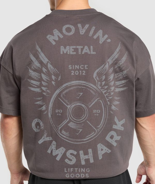 Movin' Metal Graphic T-Shirt - Image 4