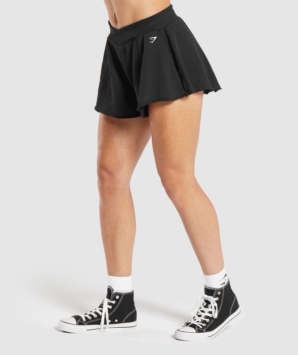 Lifting Crossover Cotton Shorts - Image 3