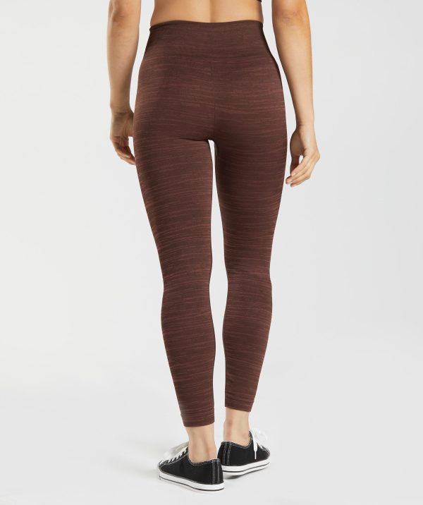 Adapt Marl Seamless Leggings - Image 2