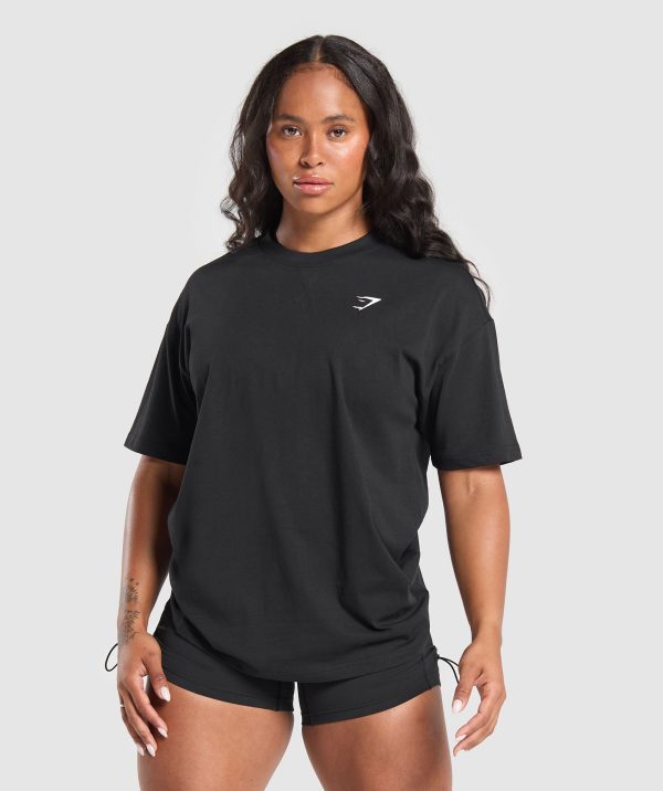 Adapt Camo Graphic Oversized Top - Image 2