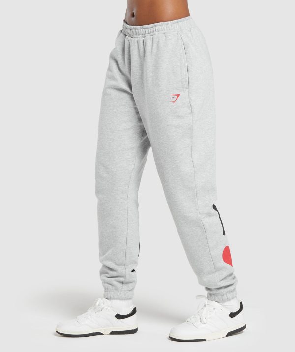 I Heart Gym Joggers - Image 3