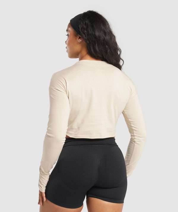 Lifting Long Sleeve Crop Top - Image 2