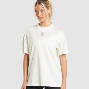 Care Label Graphic Oversized T-Shirt