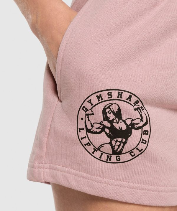 Strong Girl Lifting Club Graphic Shorts - Image 6