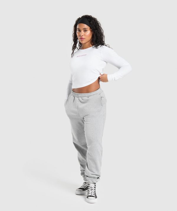 Lifting Baddie Midi Long Sleeve Top - Image 4