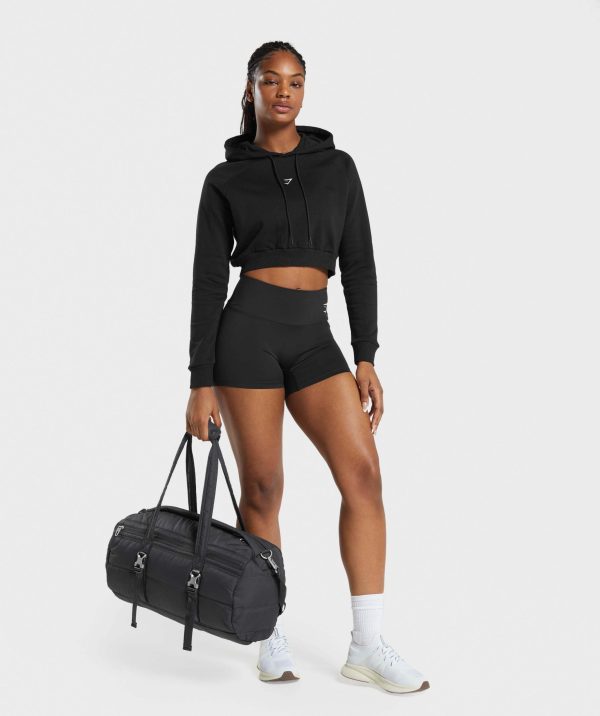 Training Fleece Cropped Hoodie - Image 4