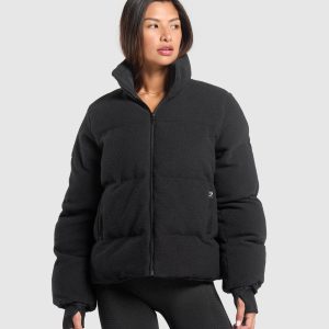 Sherpa Puffer Jacket