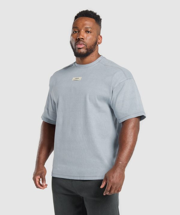 Heavyweight Rib Short Sleeve Crew - Image 3