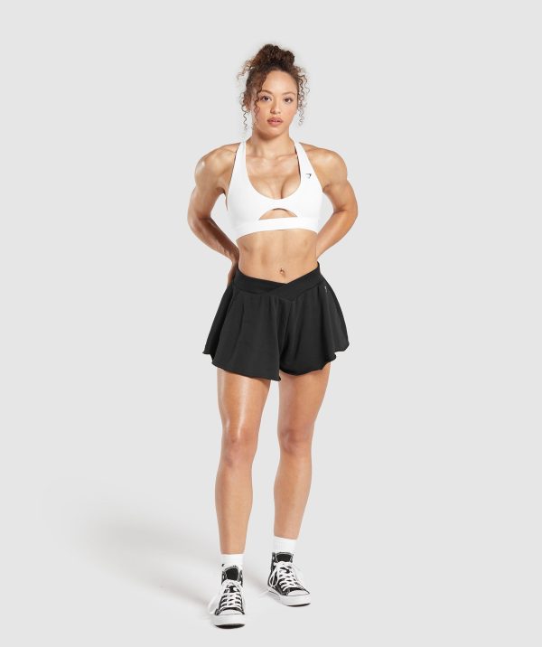 Lifting Crossover Cotton Shorts - Image 4