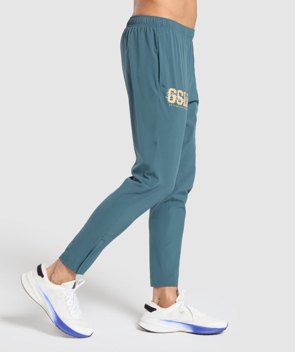 Script Woven Joggers - Image 3