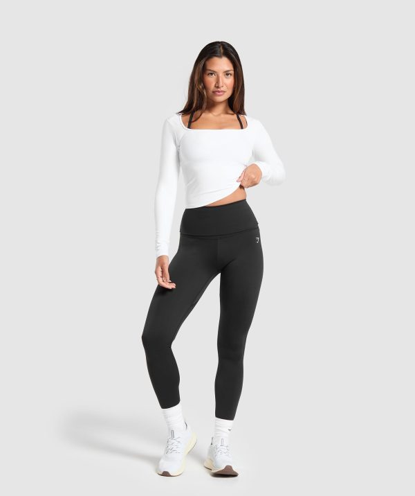 Everyday Long Sleeve Midi Top - Image 4