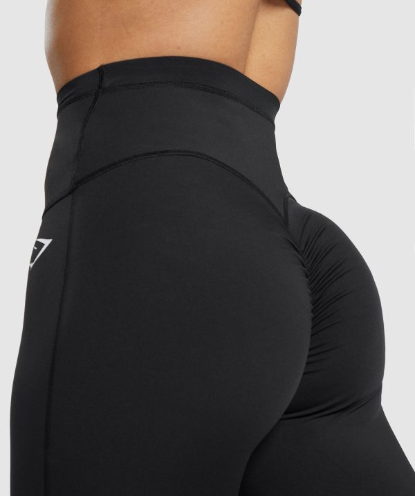 Mesh Waistband Leggings - Image 5