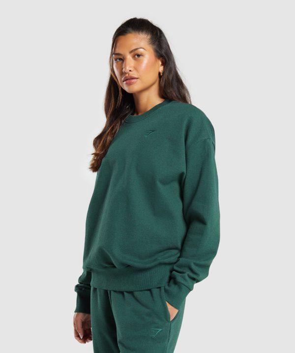 Rest Day Sweats Oversized Crew - Image 3