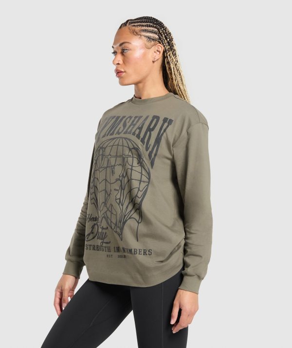 Strength In Numbers Long Sleeve Top - Image 3