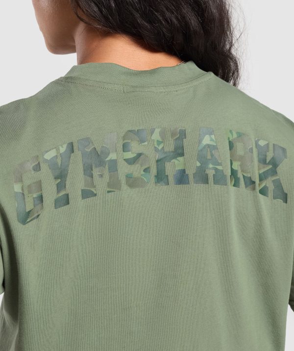 Adapt Camo Graphic Oversized Top - Image 7