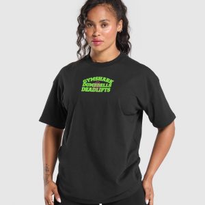 Dumbells & Deadlifts Oversized T-Shirt