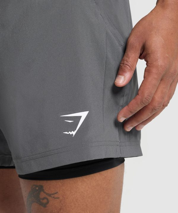 Sport 5" 2 In 1 Shorts - Image 4