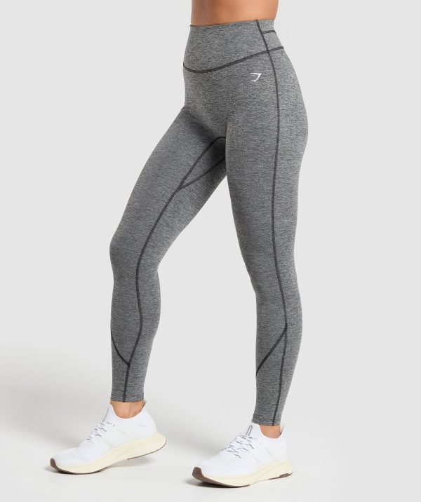 Heart Marl Leggings - Image 3
