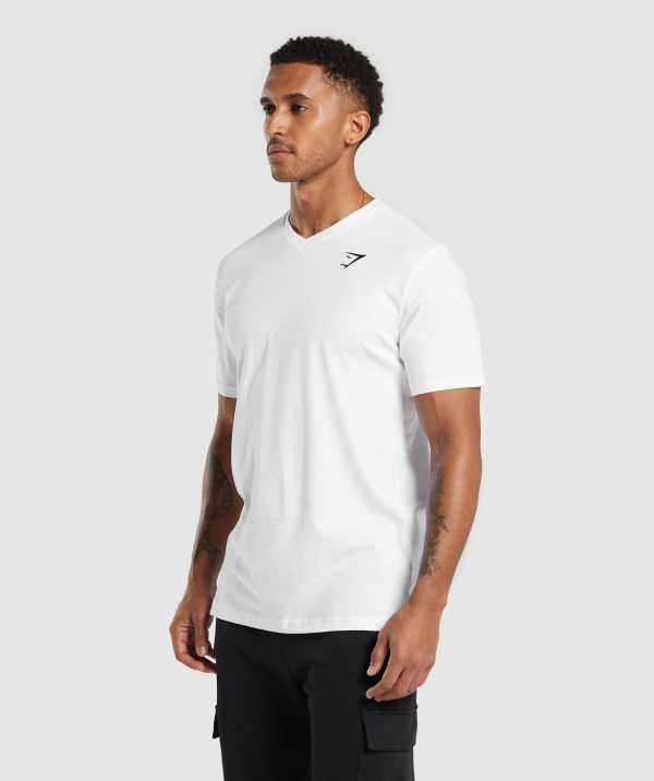 Crest V-Neck T Shirt - Image 3