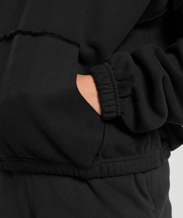 Fleece Oversized Hoodie - Image 6