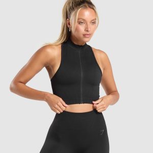 Corset Seamless Crop Tank