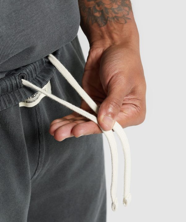 Heavyweight Ribbed Joggers - Image 5