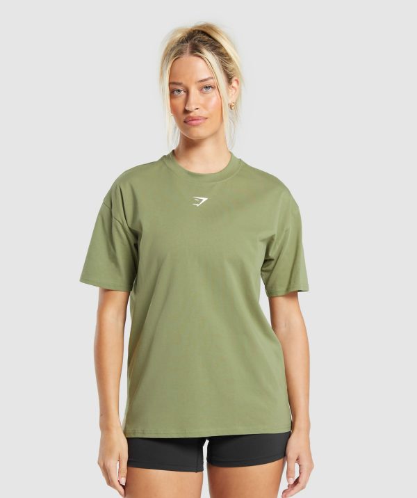 Fraction Oversized T-Shirt - Image 2