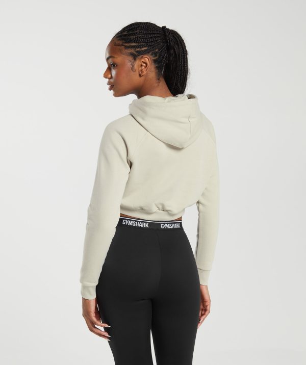 Training Fleece Cropped Hoodie - Image 2