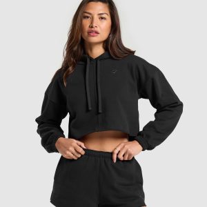 Fleece Crop Pullover