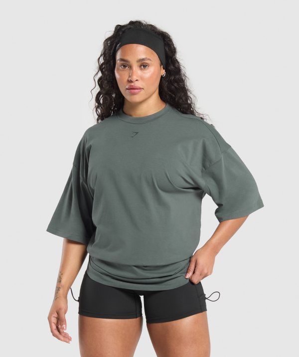 Retro Lifting Oversized T-Shirt - Image 2
