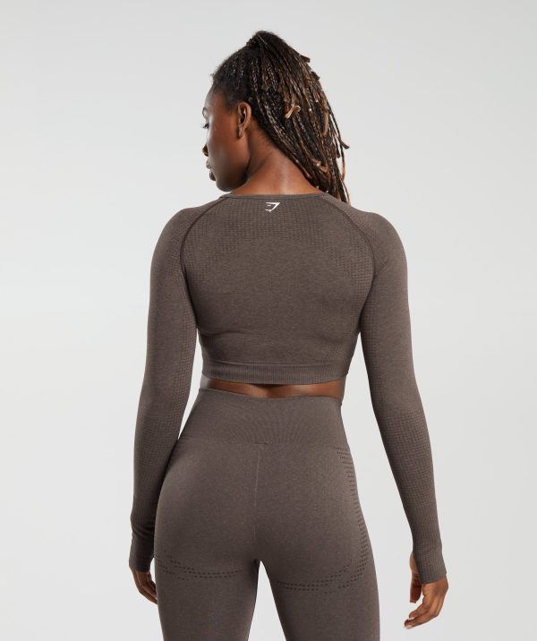Vital Seamless 2.0 Long Sleeve Crop Top - Image 2