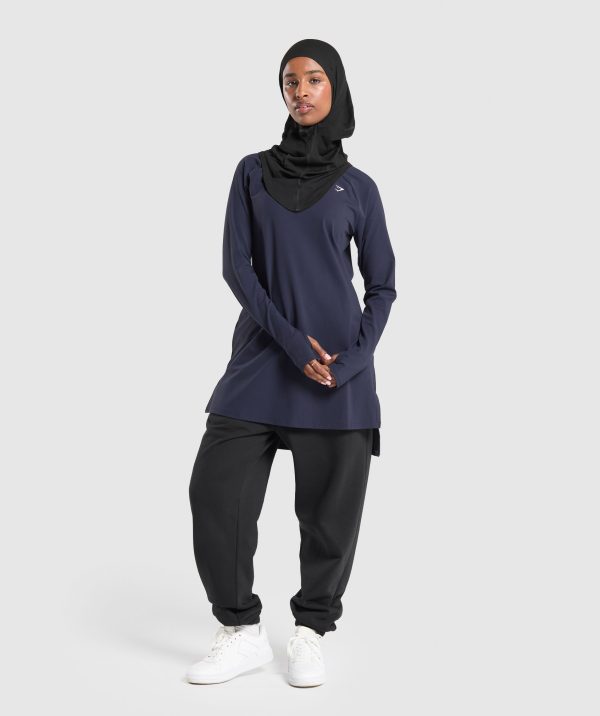 Long Line Long Sleeve Top - Image 4