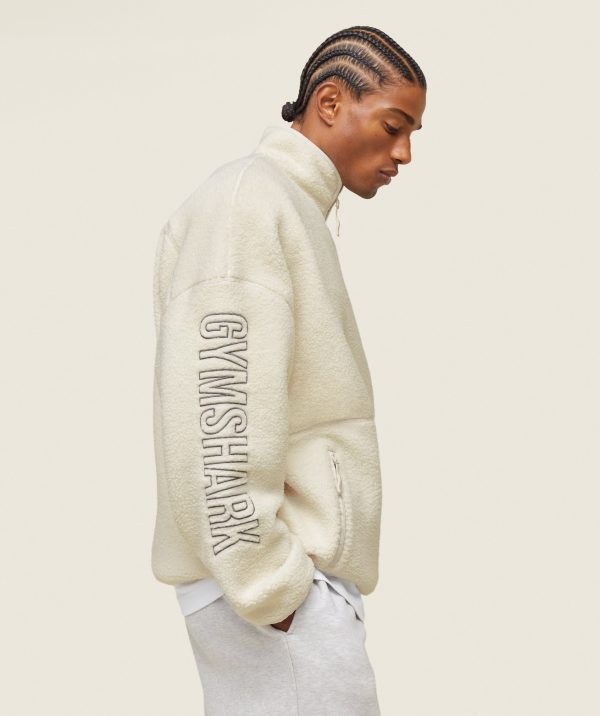 everywear Half Zip Sherpa Jacket - Image 4