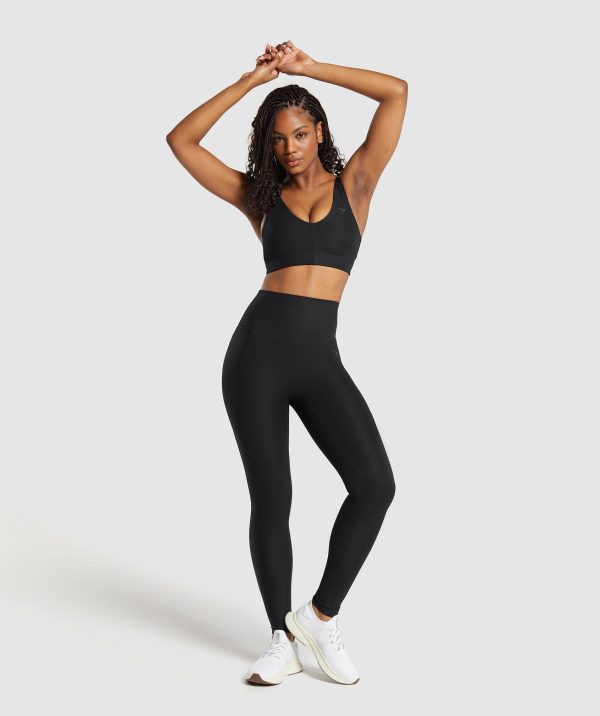 Ribbed Sports Bra - Image 4